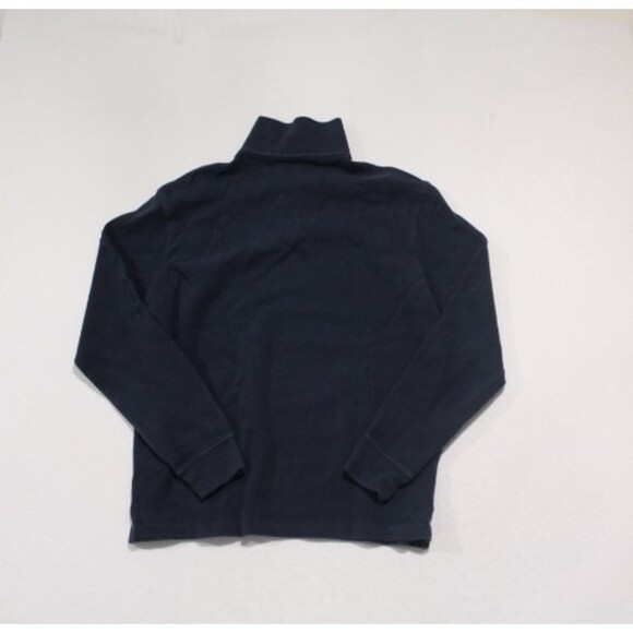 Polo Ralph Lauren Men Blue Sweatshirt Mock Neck Size Medium - Picture 8 of 9